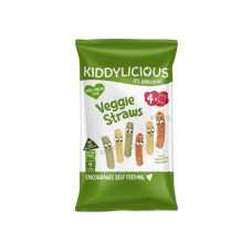 KIDDYLICIOUS VEGGIE STRAWS 48G