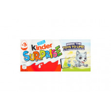 KINDER SURPRISE EGG 3 PACK 60G