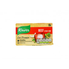 KNORR BEEF STOCK 8 CUBES 80G
