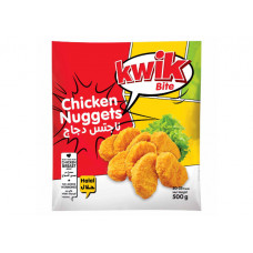 KWIK BITE BREADED CHICKEN NUGGETS 500G