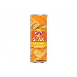 LAYS STAX EXTRA CHEESE FLAV 135G