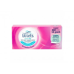 LIL-LETS NON APPLICATOR SUPER + 16 TAMPONS