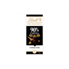 LINDT EXCELLENCE 90% COCOA DARK 100G
