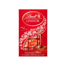 LINDT LINDOR MILK CHOCOLATE TABLETS 145G