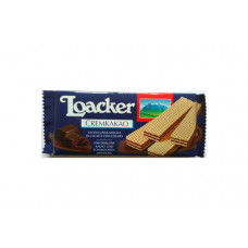 LOACKER WAFERS WITH COCOA & CHOCOLATE CREAM 90G