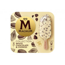MAGNUM WHITE CHOCOLATE AND  COOKIES 3'S 270ML