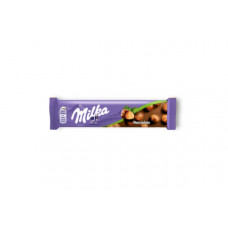 MILKA CHOCOLATE BAR WITH HAZELNUT 45G