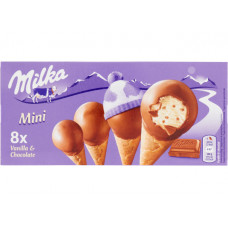 MILKA MINI VANILLA & CHOCOLATE ICE CREAM 200ML