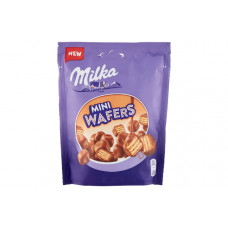 MILKA MINI WAFFERS CHOC POUCH 110G