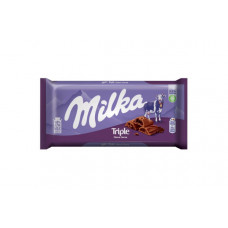 MILKA TRIPLE CHOCOLATE 90G