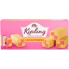 MR KIPLING MINI BATTENBERG 5S 163G