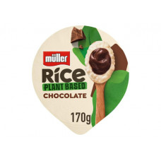 MULLER PLANT BASED RICE CHOCOLATE PUDDING DESSERT 170G