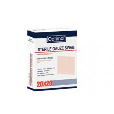 OPTIMAL STERILE GAUZE SWAB 20X20