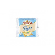 PRESIDENT SLICED LIGHT CHEESE 200G