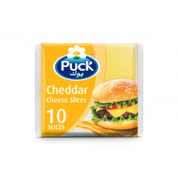 PUCK CHEDDAR CHEESE SLICES 200G