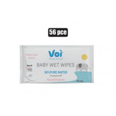 VOI 99% WATER BABY WIPES RUBBER 56 PCS