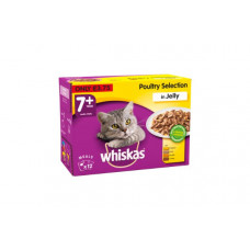 WHISKAS CAT 7+ POULTRY SELECTION 12PK 1200G