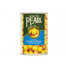 WHITE PEARL BOILED CHICK PEAS 400G