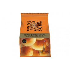 ST PIERRE 10 MINI BRIOCHE BUNS 200G