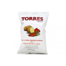 TORRES SELECTA DE LA VERA HOT SMOKED PAPRIKA CHIPS 50G