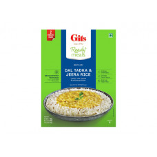 GITS READY MEALS JEERA RICE & DAL TADKA 375G