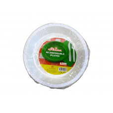 SHINE 50 DISPOSABLE PLATES 7INCH