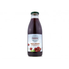 BIONA RED GRAPE JUICE - PRESSED - ORGANIC 1000ML