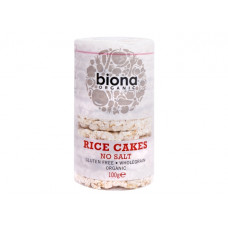 BIONA RICE CAKES NO SALT ORGANIC -WHOLEGRAIN-LOW FAT 100G