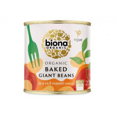 BIONA BAKED GIANT BEANS IN TOMATO SAUCE ORGANIC 230G