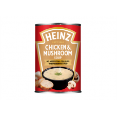 HEINZ SOUP CAN CREAMY CHICKEN MUSHROOM 400G