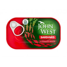 JOHN WEST SARDINES TOMATO  120G