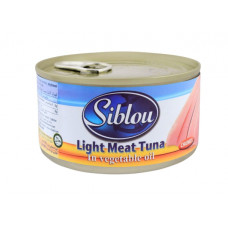 SIBLOU LIGHT MEAT TUNA IN VEG OIL 170G