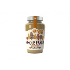 WHOLE EARTH SMOOTH PEANUT BUTTER 340G