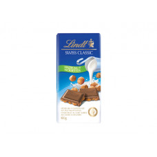 LINDT SWISS CLASSIC HAZELNUT CHOCOLATE 100G