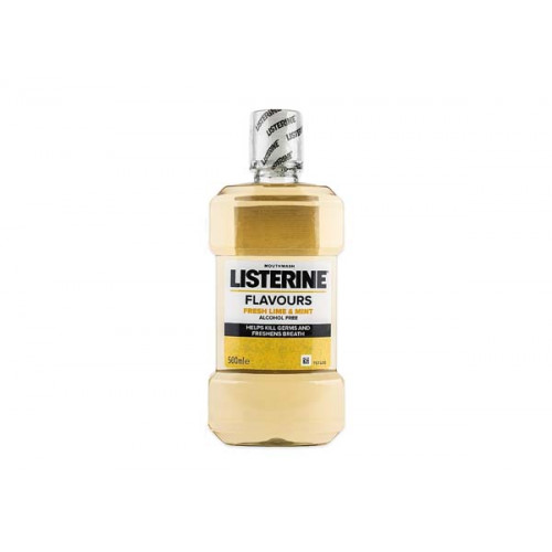LISTERENE MOUTHWASH FRESH LIME&MINT 500ML