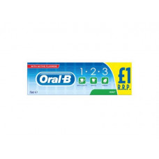 ORAL B 1.2.3 PMP TOOTHPASTE 75ML