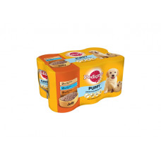 PEDIGREE CAN JELLY PUPPY 6PK  400G