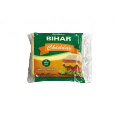 BIHAR CHEDDAR SLICES PROCESSED CHEESE 180G
