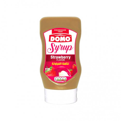 DOMO STRAWBERRY SYRUP 610G