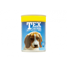 TEX DOG FOOD WITH CHICKEN & TRIPE 400G