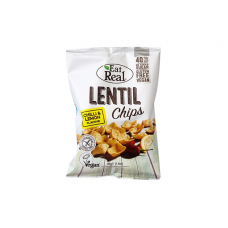 EAT REAL LENTIL CHIL/LMN 40G