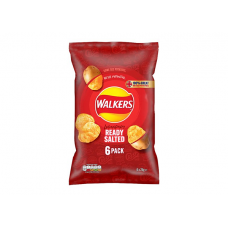 WALKERS READY SALTED 6PK