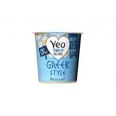 YEO VALLEY GREEK STYLE 0% FAT NATURAL YOGURT ORGANIC 150G