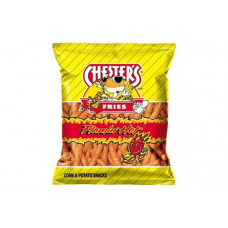 CHESTERS FRIES FLAMIN' HOT CORN AND POTATO SNACKS 170.1G