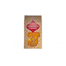 M&S 6 GINGERBREAD STOCKINGS 203G