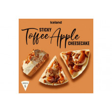 ICELAND TOFFEE APPLE CHEESECAKE 400G