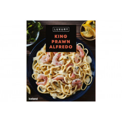 ICELAND LUXURY KING PRAWN ALFREDO 450G