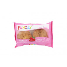 FUNDAY CUP CAKE STRAWBERRY CREAM FILLING 48g