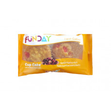 FUNDAY CUP CAKE VANILLA & DRIED FRUITS 48g