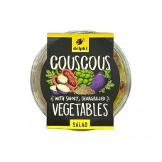 DELPHI COUSCOUS SMOKY CHARGRILLED VEGETABLE SALAD 160G